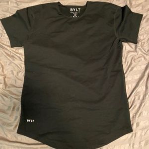 Black BYLT Size S Drop Cut shirt